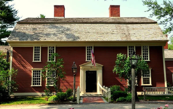 Sudbury, ma: 1716 zájezdního hostince — Stock fotografie