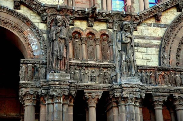 Boston, MA: Igreja da Trindade Românica — Fotografia de Stock