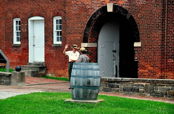 Baltmore, MD: Sally Port Entrada a Fort McHenry —  Fotos de Stock