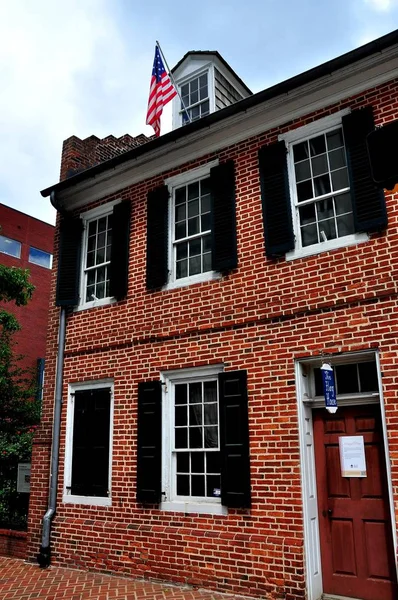 Baltimore, Maryland: 1793 vlag huis — Stockfoto