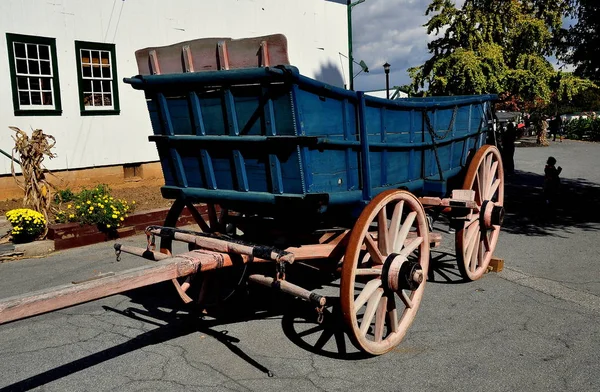 Lancaster, Pensilvania: Carro de madera — Foto de Stock