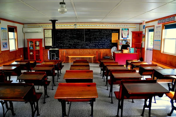 Lancaster, Pensilvânia: Willow Lane One Room Schoolhouse — Fotografia de Stock
