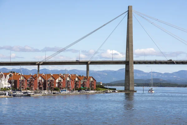Puente en Stavanger — Foto de Stock