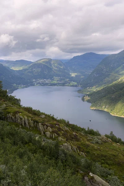 Sognefjord nel sud della Norvegia — Foto Stock