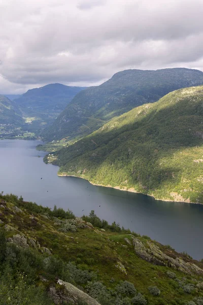 Sognefjord v Jižní Norsko — Stock fotografie