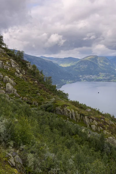 Sognefjord in Zuid-Noorwegen — Stockfoto