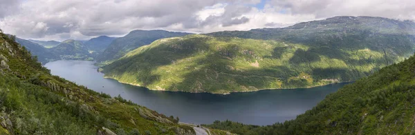 남쪽 노르웨이의 Sognefjord — 스톡 사진