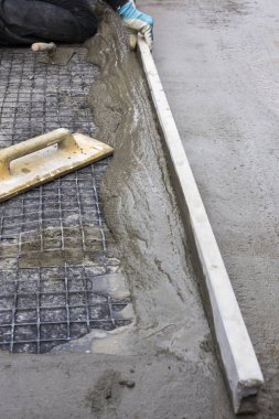Beton İnşaat sitesinde