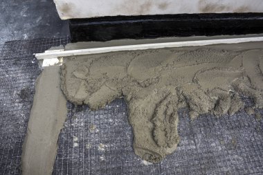Beton İnşaat sitesinde