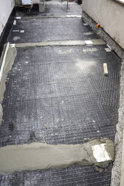 Beton İnşaat sitesinde