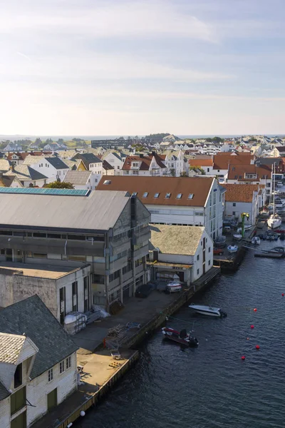 Огляд Haugesund — стокове фото