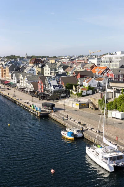 Огляд Haugesund — стокове фото