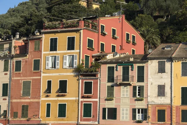 Architectuur in Portofino in Ligura — Stockfoto