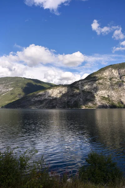 Přehled Sognefjord — Stock fotografie