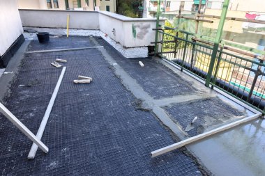 Beton İnşaat sitesinde