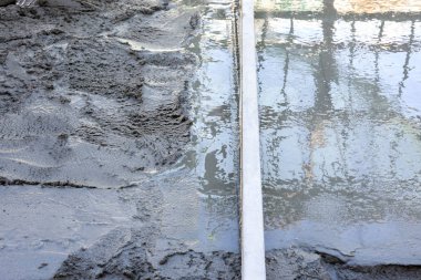 Beton İnşaat sitesinde