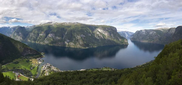 Sognefjord의 개요 — 스톡 사진