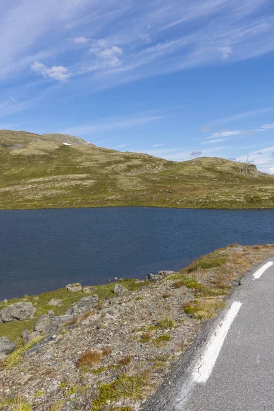 Bjorgavegen trasy v Norsku — Stock fotografie