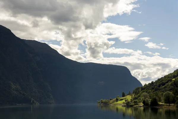 Mountains on the Sognefjord — Stock Photo, Image