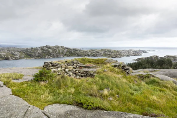 Egersund Fyr in Norway — Stockfoto