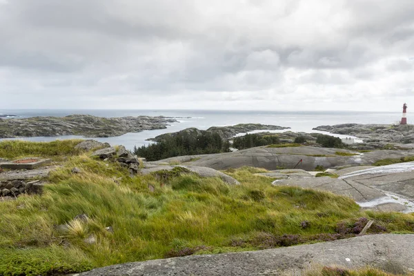 Egersund Fyr in Norvegia — Foto Stock