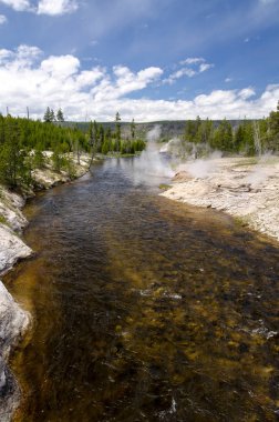 Yellowstone'da Şofben 