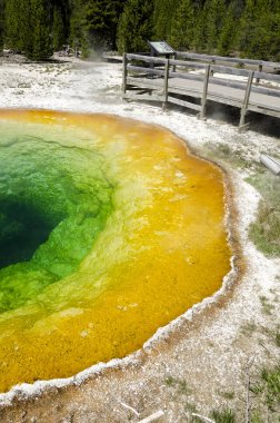 Yellowstone'da Şofben 