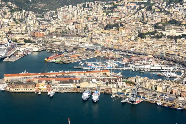 Vista aérea de Génova — Foto de Stock