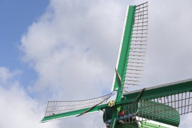 Zaanse Schans'a, yel değirmenleri