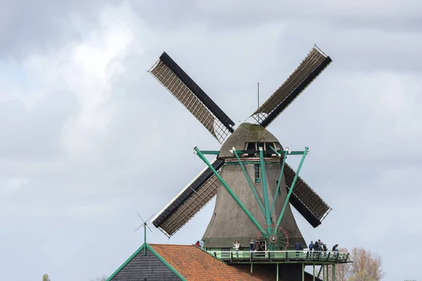 Windmills at Zaanse Schans — Stock Photo, Image