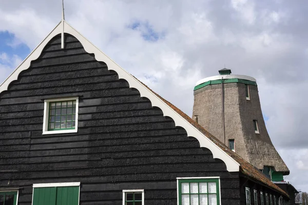 Windmills at Zaanse Schans — Stock Photo, Image