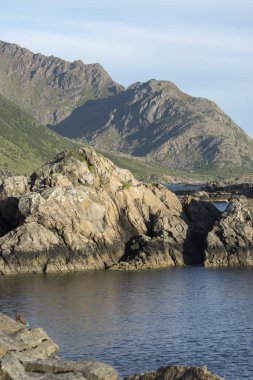 Norveç'te Nyksund genel bakış
