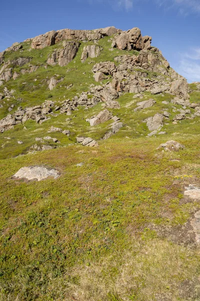 Omówienie Nyksund w Norwegii — Zdjęcie stockowe