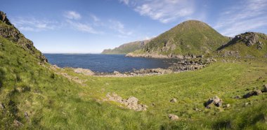 Norveç'te Nyksund genel bakış