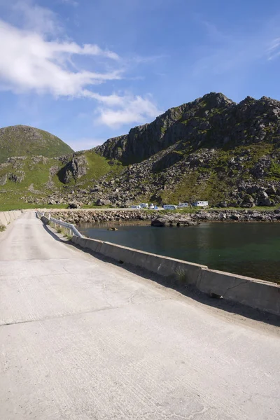 Översikt över Nyksund i Norge — Stockfoto