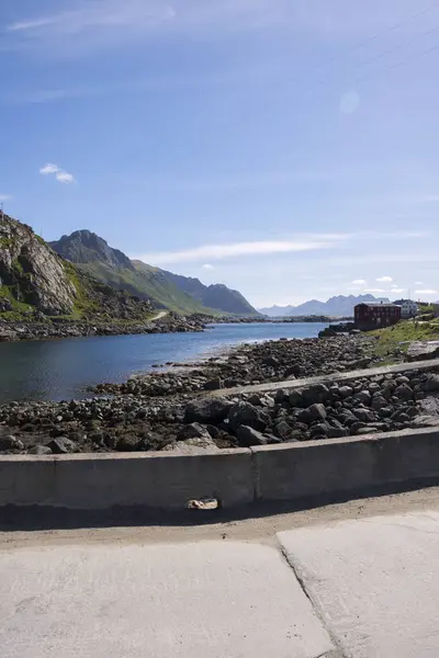 Visión general de Nyksund en Noruega —  Fotos de Stock