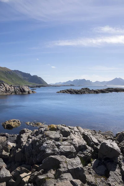 Omówienie Nyksund w Norwegii — Zdjęcie stockowe