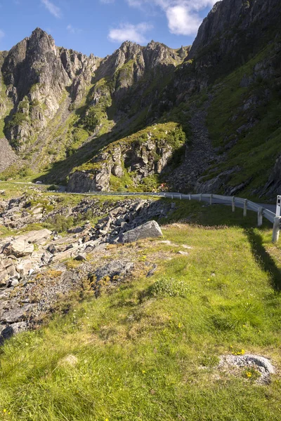 Andes em Lofoten, Noruega — Fotografia de Stock