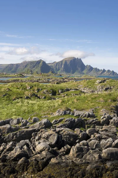 Андены в норвежском Лоффенхайме — стоковое фото