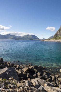 Norveç'te Lofoten, henningsvaer