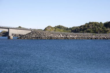 Norveç'te Lofoten, henningsvaer