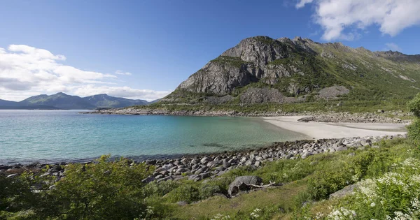 Henningsvaer na Lofot v rámci Norska — Stock fotografie