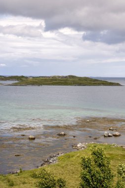 Lofoten Norveç'te Fredvang, köprüler