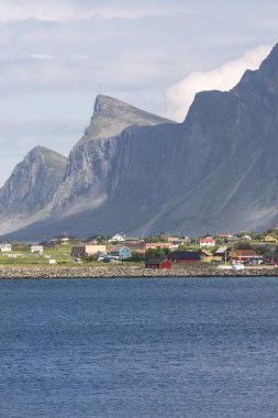 Reine Norveç'te Lofoten Adası'nda