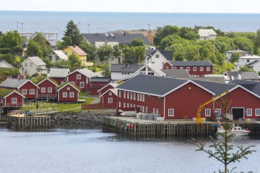 Reine Norveç'te Lofoten Adası'nda