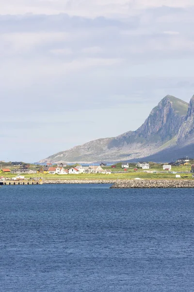 Reine στο νησί Lofoten της Νορβηγίας — Φωτογραφία Αρχείου