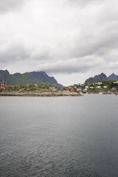 Reine sull'isola di Lofoten in Norvegia — Foto Stock