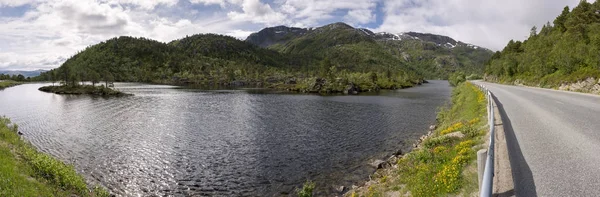 Visión general de Eggun en Noruega — Foto de Stock