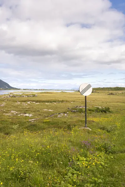 Panoramica in Eggun in Norvegia — Foto Stock