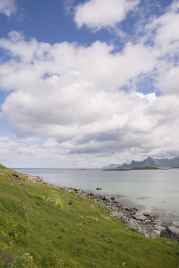 Lofoten Norveç'te Fredvang, genel bakış